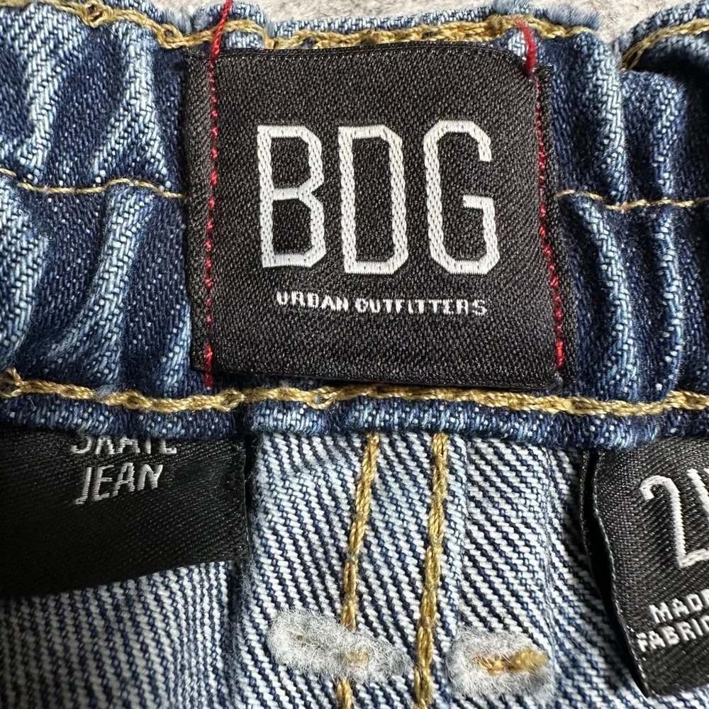 URBAN OUTFITTERS BDG Women's Size 24 Skate Jean Stonewash Blue Denim Jeans - Picture 7 of 11